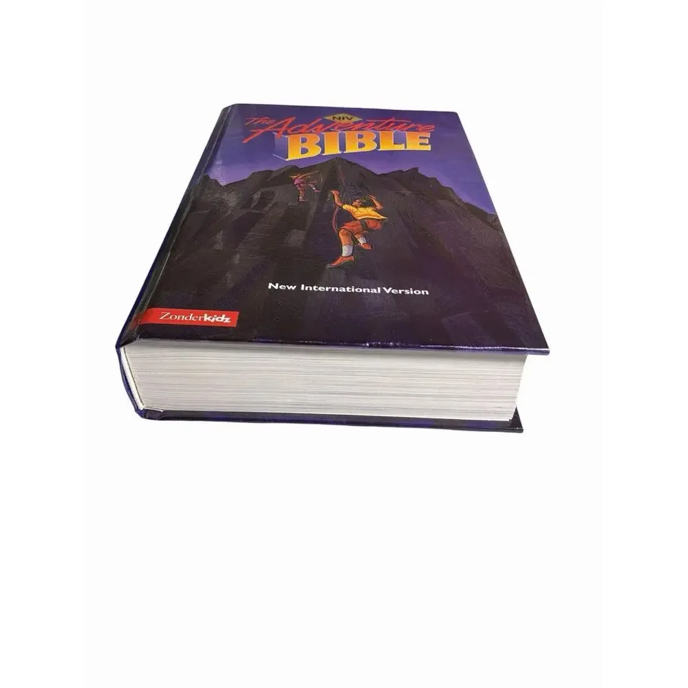 The Adventure Bible NIV New International Version HC Hardcover 2000 ZonderKidz